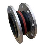 flanger pn10 gummi epdm rød med dn50 kompensator 53l willbrandt