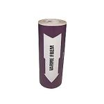 fremlb varme violet 10m x 160mm rrmrkning