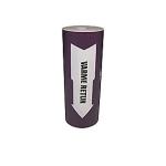 returlb varme violet 10m x 160mm rrmrkning