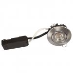rund alu børstet ip44 ra95 4000k 2w 6 flimmerfri dæmpbar 230v lp luna