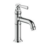 krom bundventil uden siventil med 100 håndvaskarmatur montreux axor hansgrohe
