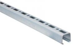 elforzinket wm2 mtr 2 a lgd 30x30x2mm montageskinne rapidrail walraven