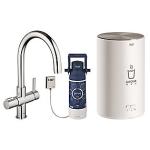 medium strrelse i kedel c-tud med kkkenarmatur ii red grohe