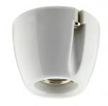 ip20 hvid lige basic e27 porceln loftfatning if