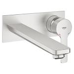 supersteel vg til hndvaskarmatur 2-huls lineare grohe