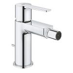 krom size s bundventil med bidetarmatur lineare grohe