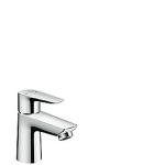 krom bundventil open push med håndvaskarmatur 80 e talis hansgrohe