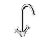 krom grebs 2 kkkenarmatur classic logis hansgrohe