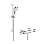 650mm brusesæt med termostatarmatur eco vario s select croma hansgrohe