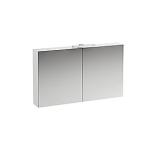 hvid mat mm 1200x700x180 44 ip eu eludtag lys med mm 1200 spejlskab base laufen