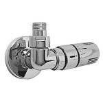 krom venstre rumtermostat med ventil vinkellbende 2 1 ventilst rum corner kriss