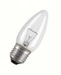 gldelampe klar e27 230v 25w kertepre