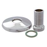 mm 70 roset lav med forkromet mm 45 - 2 1 x 4 3 lige tilgangsstykke