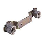 bagplade forkrppet med 2 12mmx1 blok viega