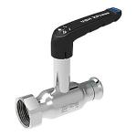 stl rustfrit omlber-press dn20 hndtag og spindel hj med x22mm 4 3 kuglehane xpress vsh