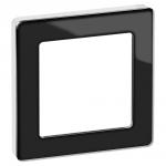 hvid sort 1m ramme glas pure fuga