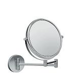 lys uden 180x338mm barberspejl uni logis hansgrohe