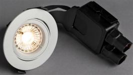 hvid - udendørs lumen 470 930 8w 5 led ø95mm outdoor quick comfort