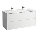 hvid mat hanehuller 2 med håndvask slim s pro med mm 120 pakke møbel base laufen