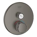 graphite hard børstet ventil 1 indbygning til 1sc termostatarmatur smartcontrol grohtherm grohe