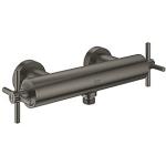 vægmonteret graphite hard børstet brusearmatur new atrio grohe