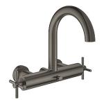 graphite hard brstet brusearmatur kar- new atrio grohe