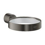 graphite hard børstet metal materiale sæbeholder new atrio grohe