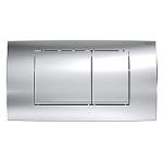 forkromet blank - plast betjeningsplade 30 twinline geberit