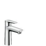 krom - bundventil løft-op med coolstart 110 håndvaskarmatur 1-grebs e talis hansgrohe