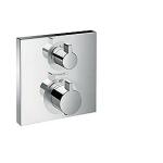 krom udtag 2 til afspærring med indbygning til eco termostatarmatur square hansgrohe