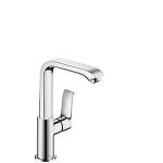 bundventil uden svingtud med håndvaskarmatur 230 metris hansgrohe