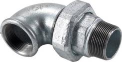 muffe muffe vinkelunion galvaniseret 8 3