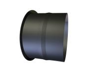 250mm lige - murbsning