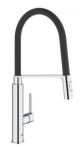 diy slange sort profi-brus kkkenarmatur feel grohe