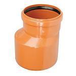 en1401 sn4 indstiksmuffe kort med 160-110mm pvc-reduktion