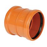 en1401 sn4 indstiksmuffe kort med 110mm dobbeltmuffe pvc