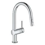 c-tud dual udtrkstud med kkkenarmatur elektronisk touch minta grohe