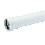 hvid mm 40x1000 muffe med rr pp wafix wavin