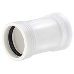 hvid 40mm dobbeltmuffe pp wafix wavin
