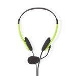 grn m 00 2 mikrofon fold-away mm 5 3 2x stereo on-ear pc-headset nedis