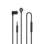 slv sort volumenkontrol mikrofon indbygget m 20 1 kabellngde mm 5 3 hovedtelefoner kablede nedis