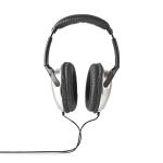 slv sort volumenkontrol m 00 6 kabellngde hovedtelefoner kablede over-ear nedis