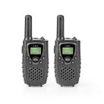 sort hovedtelefonudgang time 5 2 til op vox ptt 8 kanaler frekvens km 8 til op hndst 2 set walkie-talkie nedis