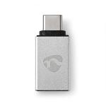 box window cover slv nikkelplateret gbps 5 hun usb-a han type-c usb 1 3 usb usb-adapter
