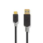 box window anthracite pvc runde m 00 1 guldplateret w 60 gbps 5 han type-c usb han usb-a 1 gen 2 3 usb usb-kabel
