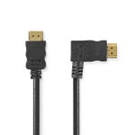 plastikpose sort pvc runde m 50 1 gbps 2 10 30hz 4k stik hdmi stik hdmi hooked lige ethernet med kabel hdmi speed high