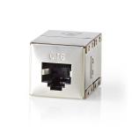 lås euro med box window metal lige hun 8p8c rj45 hun 8p8c rj45 skærmet netværksadapter 6 cat