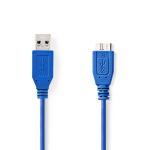 plastikpose blå pvc runde m 00 5 nikkelplateret gbps 5 han micro-b usb han usb-a 1 gen 2 3 usb usb-kabel