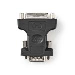 blister sort metal abs stk 1 pakken i produkter antal lige nikkelplateret hun 5-pin 24 dvi-i han vga vga-adapter