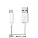 box hvid pvc runde m 00 2 nikkelplateret w 12 mbps 480 han usb-a 8-pin lightning apple 0 2 usb usb-kabel